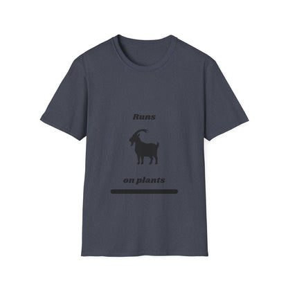 Runs on Plants T-Shirt | Mtn. Goat