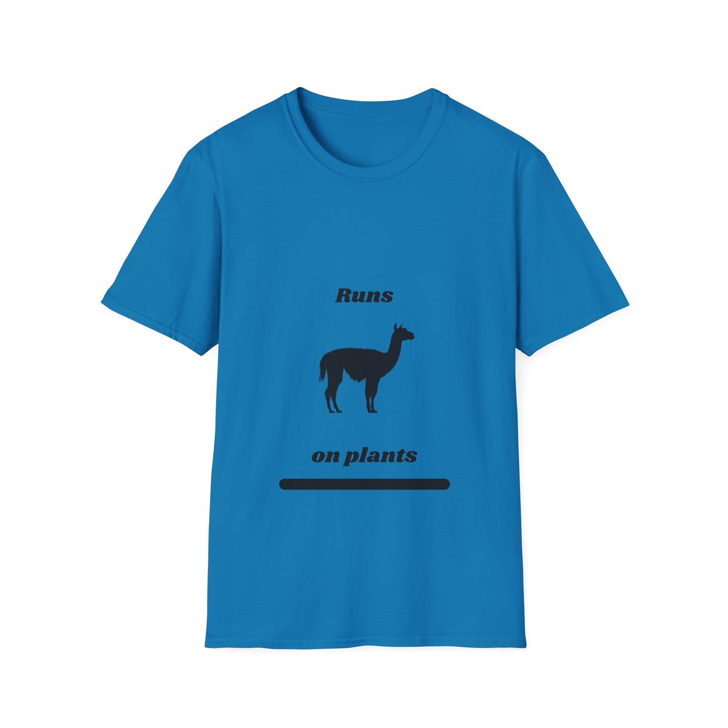 Runs on Plants T-Shirt | Llama