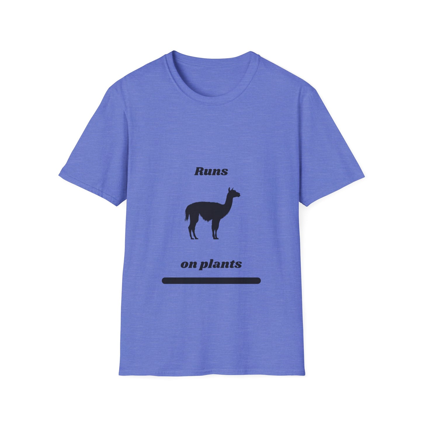 Runs on Plants T-Shirt | Llama