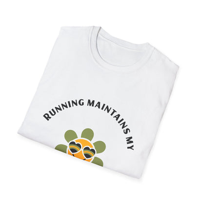 Running maintains my sunny personality T-Shirt
