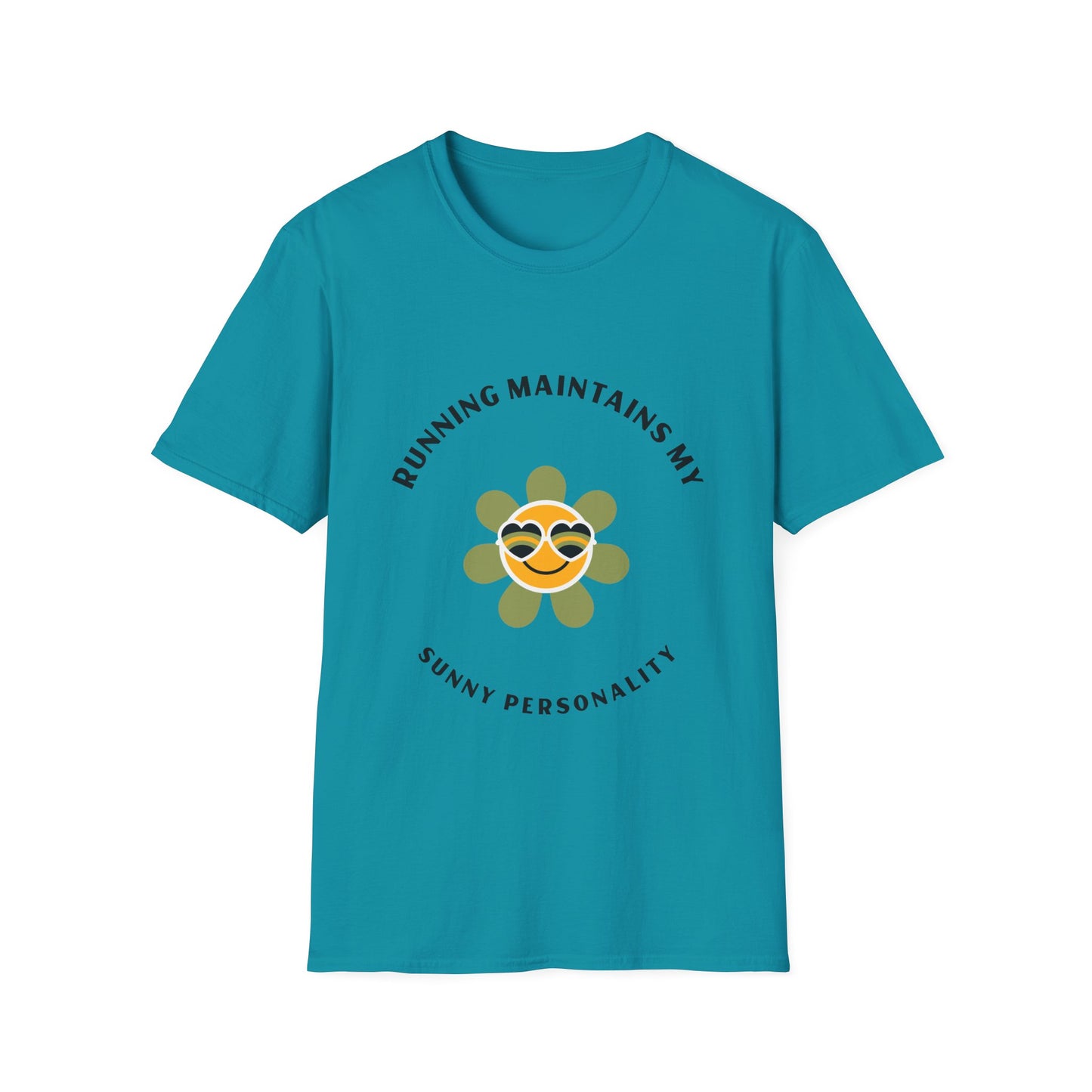 Running maintains my sunny personality T-Shirt