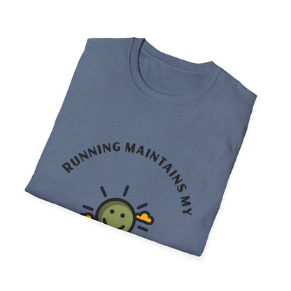 Running maintains my sunny personality T-Shirt