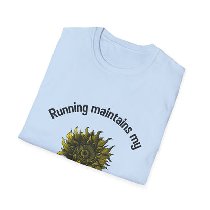 Running maintains my sunny personality T-Shirt
