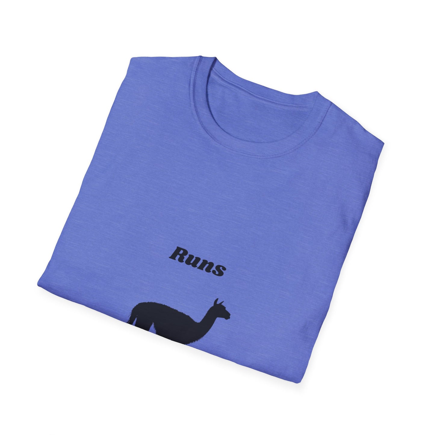 Runs on Plants T-Shirt | Llama