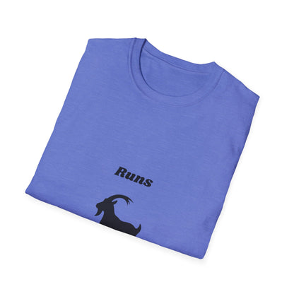 Runs on Plants T-Shirt | Mtn. Goat