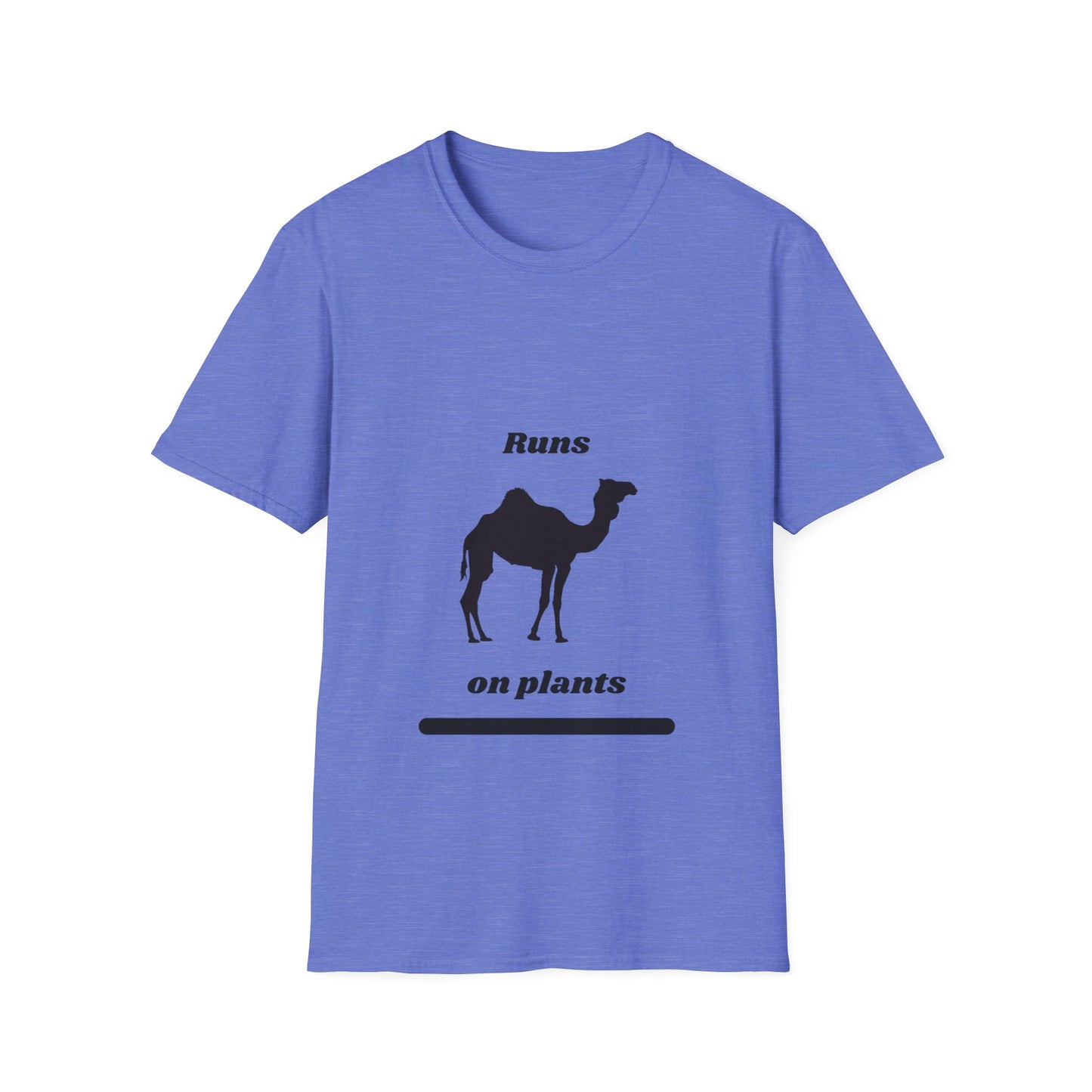 Runs on Plants T-Shirt | Camel