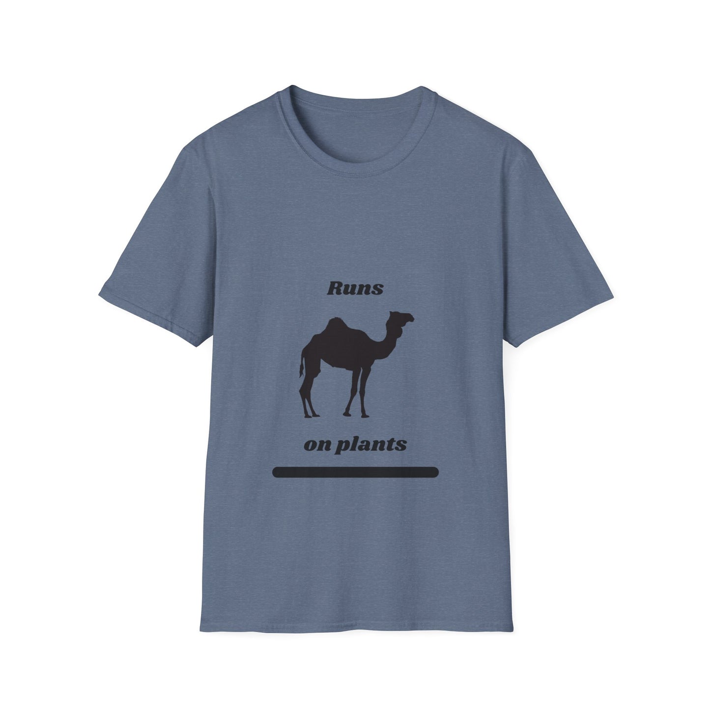 Runs on Plants T-Shirt | Camel