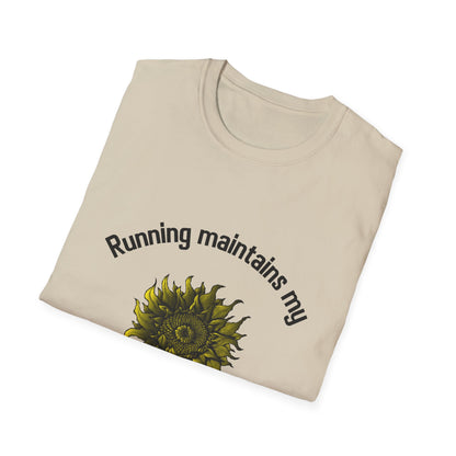 Running maintains my sunny personality T-Shirt