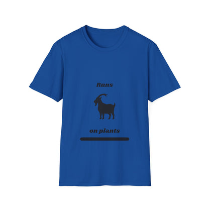 Runs on Plants T-Shirt | Mtn. Goat