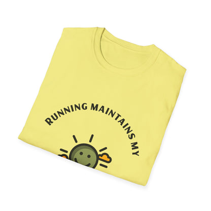 Running maintains my sunny personality T-Shirt