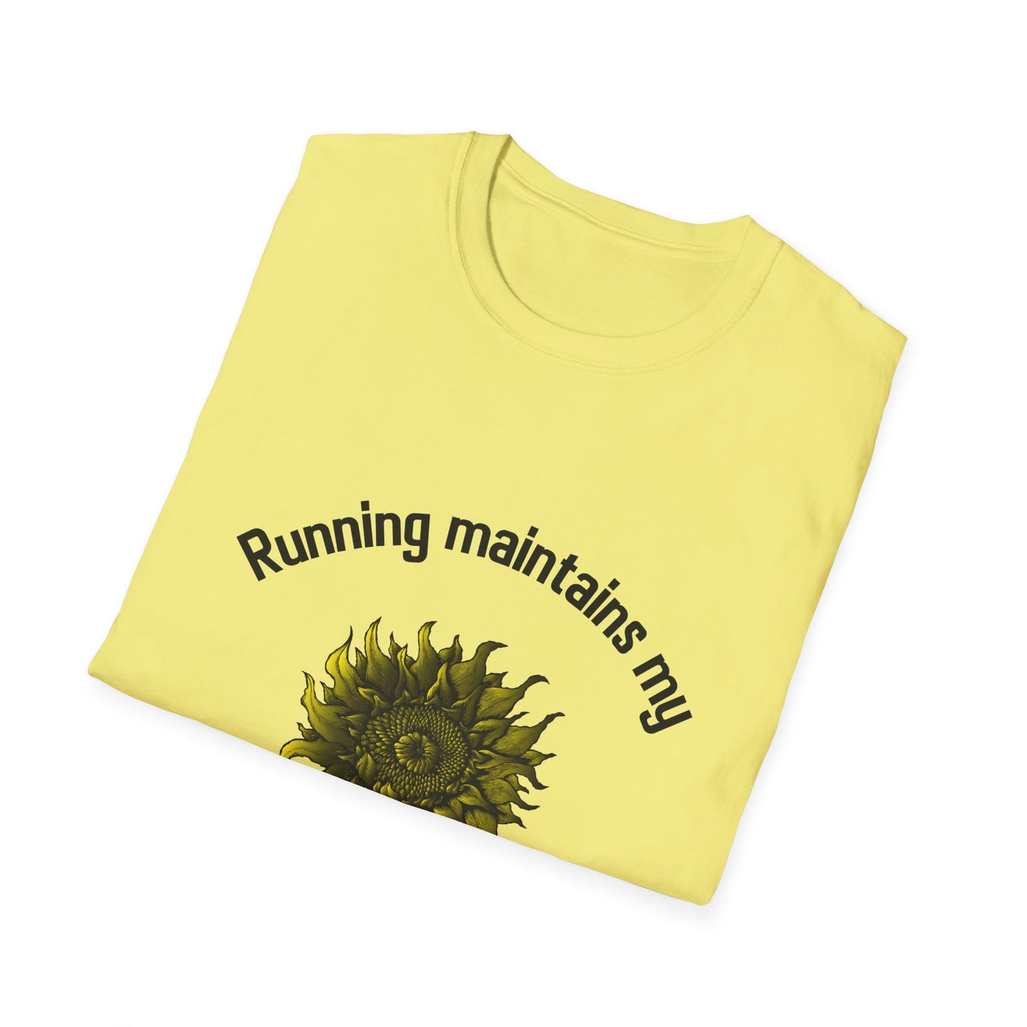 Running maintains my sunny personality T-Shirt
