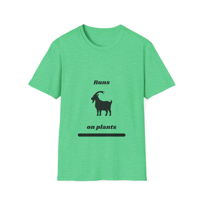 Runs on Plants T-Shirt | Mtn. Goat