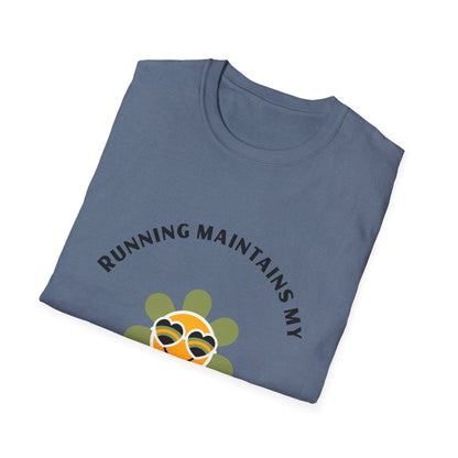 Running maintains my sunny personality T-Shirt