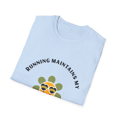 Running maintains my sunny personality T-Shirt