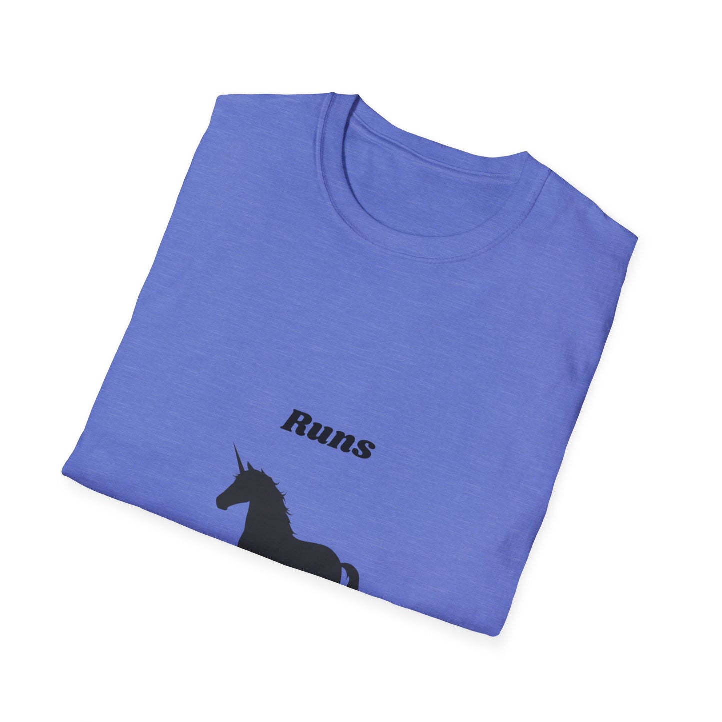 Runs on Plants T-Shirt | Unicorn