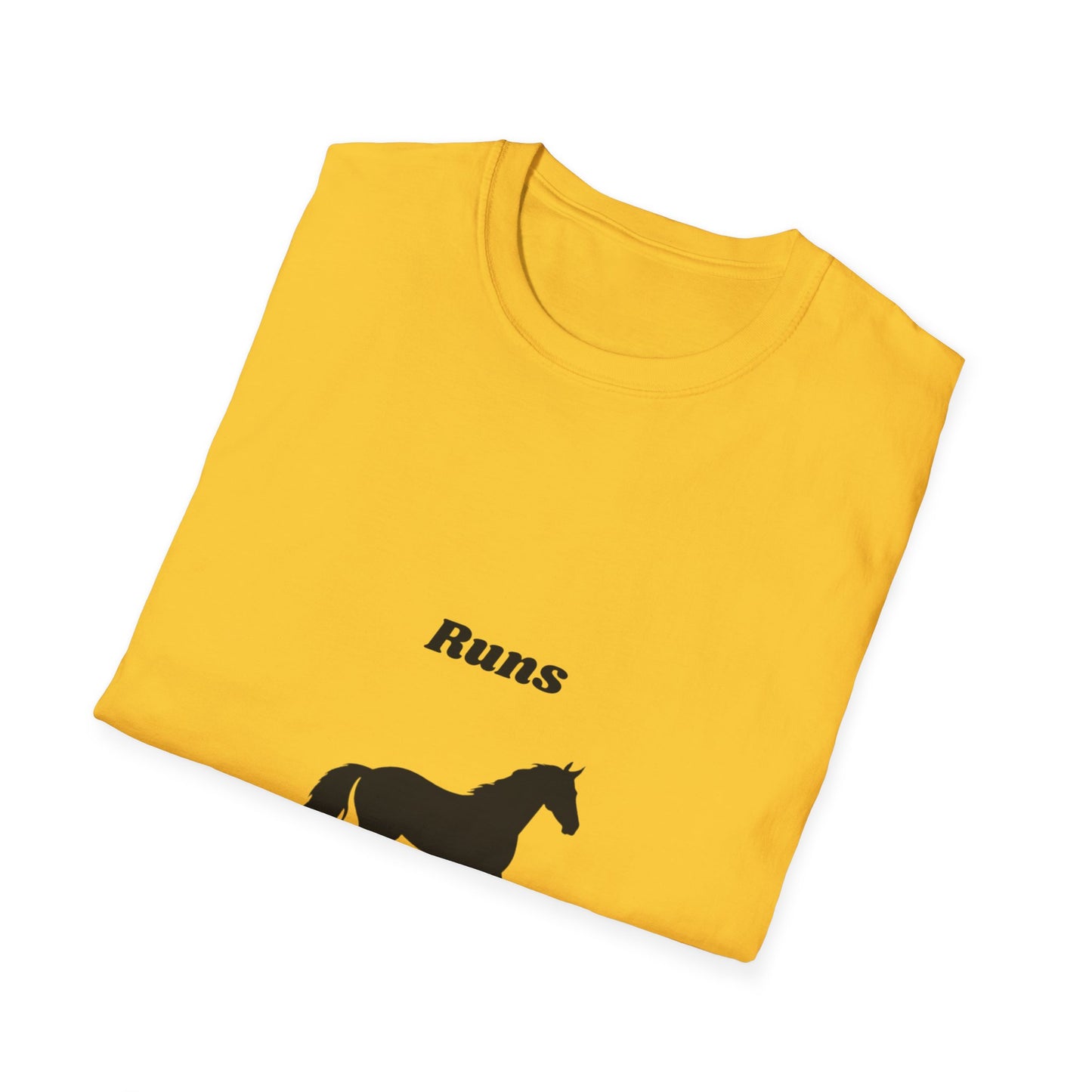 Runs on Plants T-Shirt | Horse