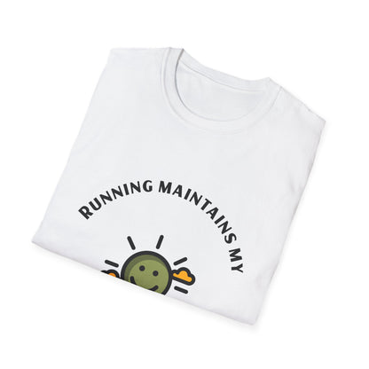 Running maintains my sunny personality T-Shirt