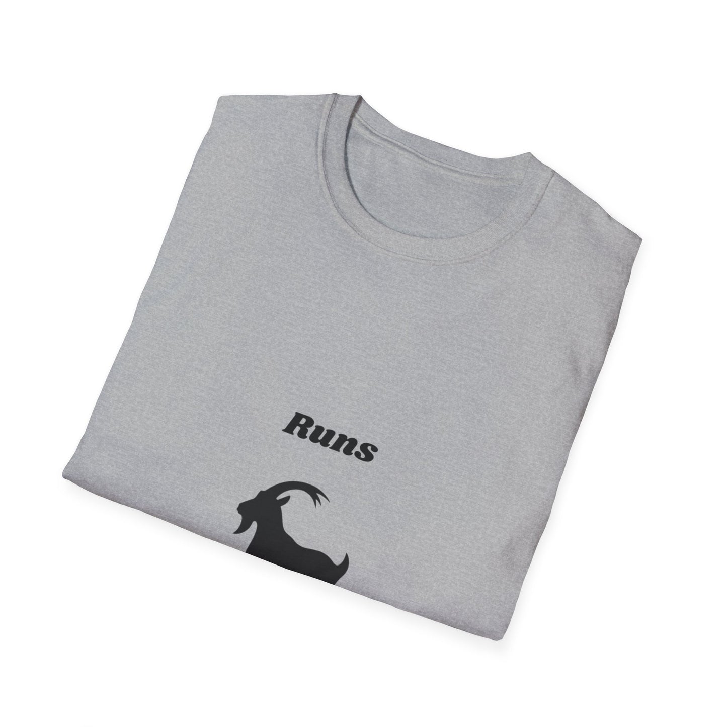 Runs on Plants T-Shirt | Mtn. Goat