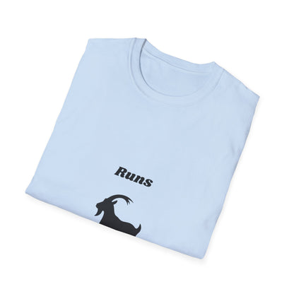 Runs on Plants T-Shirt | Mtn. Goat