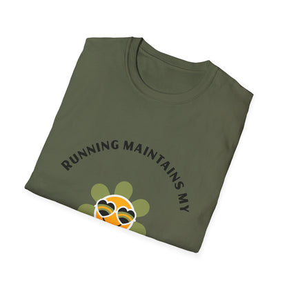 Running maintains my sunny personality T-Shirt