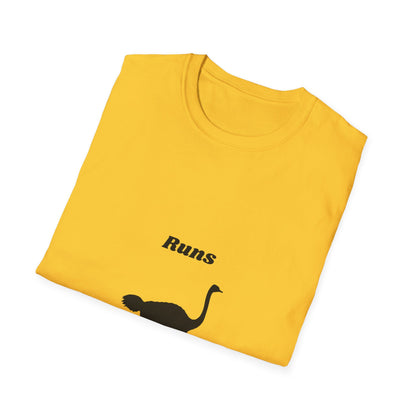 Runs on Plants T-Shirt | Ostrich