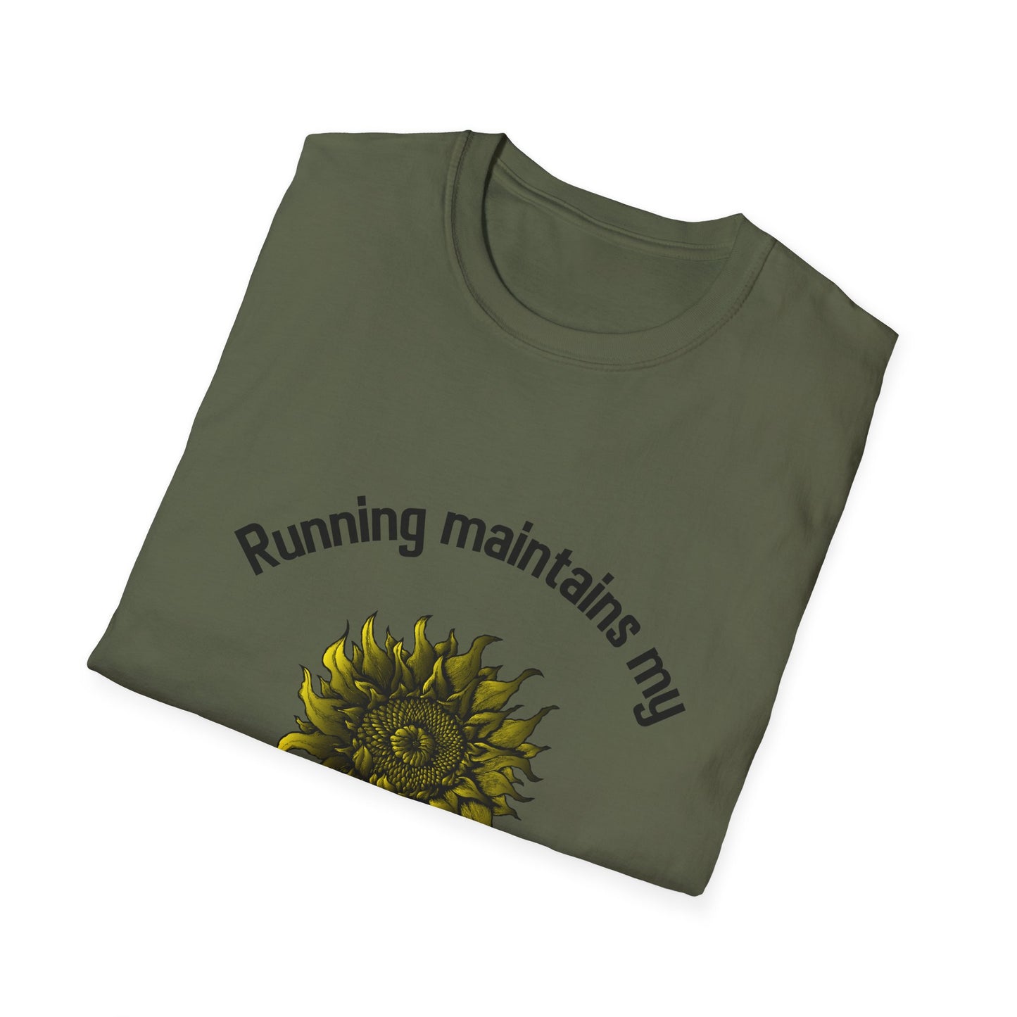 Running maintains my sunny personality T-Shirt