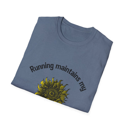 Running maintains my sunny personality T-Shirt
