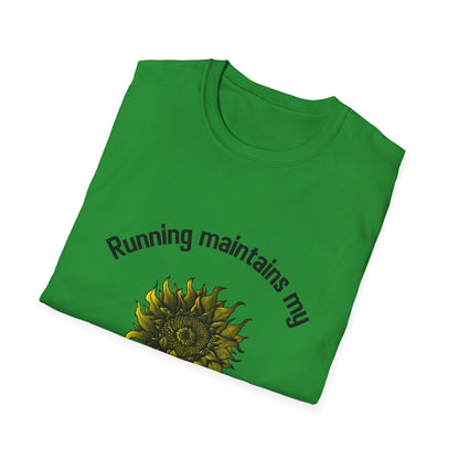 Running maintains my sunny personality T-Shirt