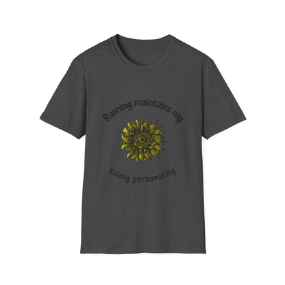 Running maintains my sunny personality T-Shirt