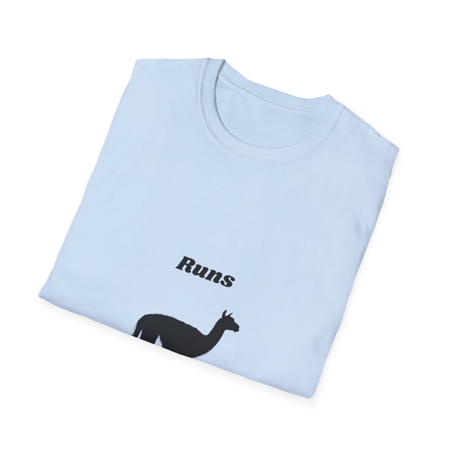 Runs on Plants T-Shirt | Llama