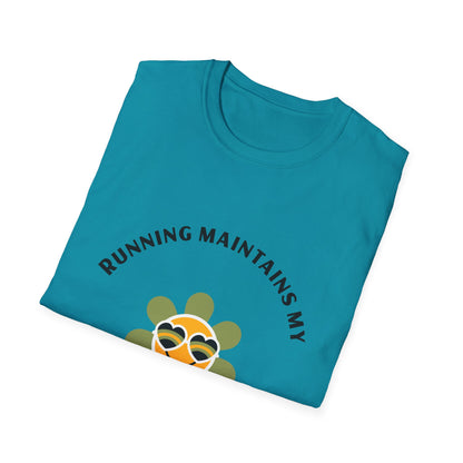 Running maintains my sunny personality T-Shirt