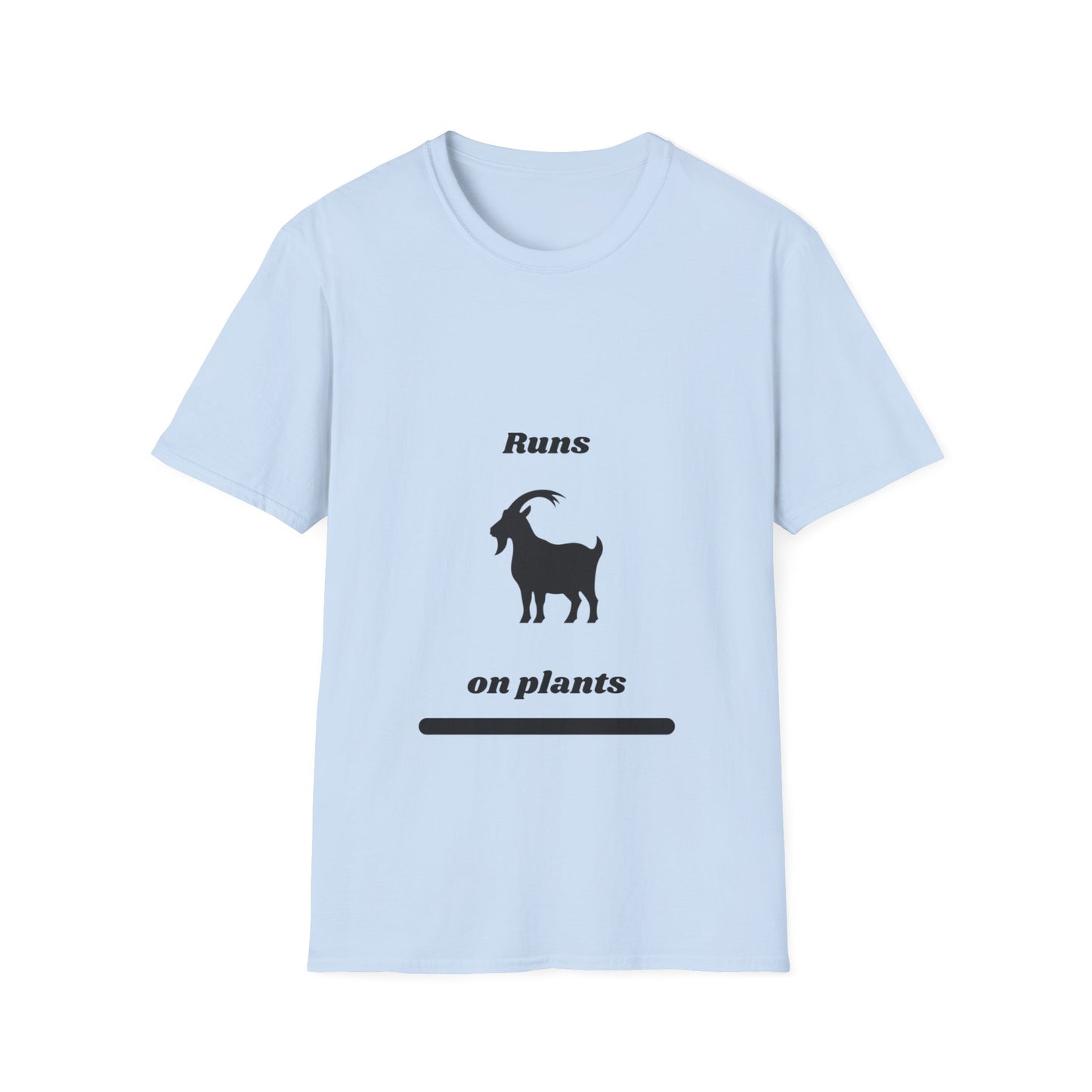 Runs on Plants T-Shirt | Mtn. Goat