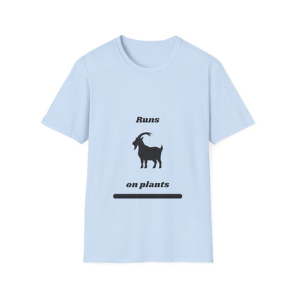 Runs on Plants T-Shirt | Mtn. Goat