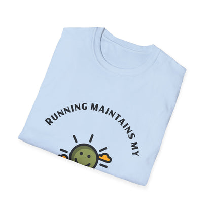 Running maintains my sunny personality T-Shirt