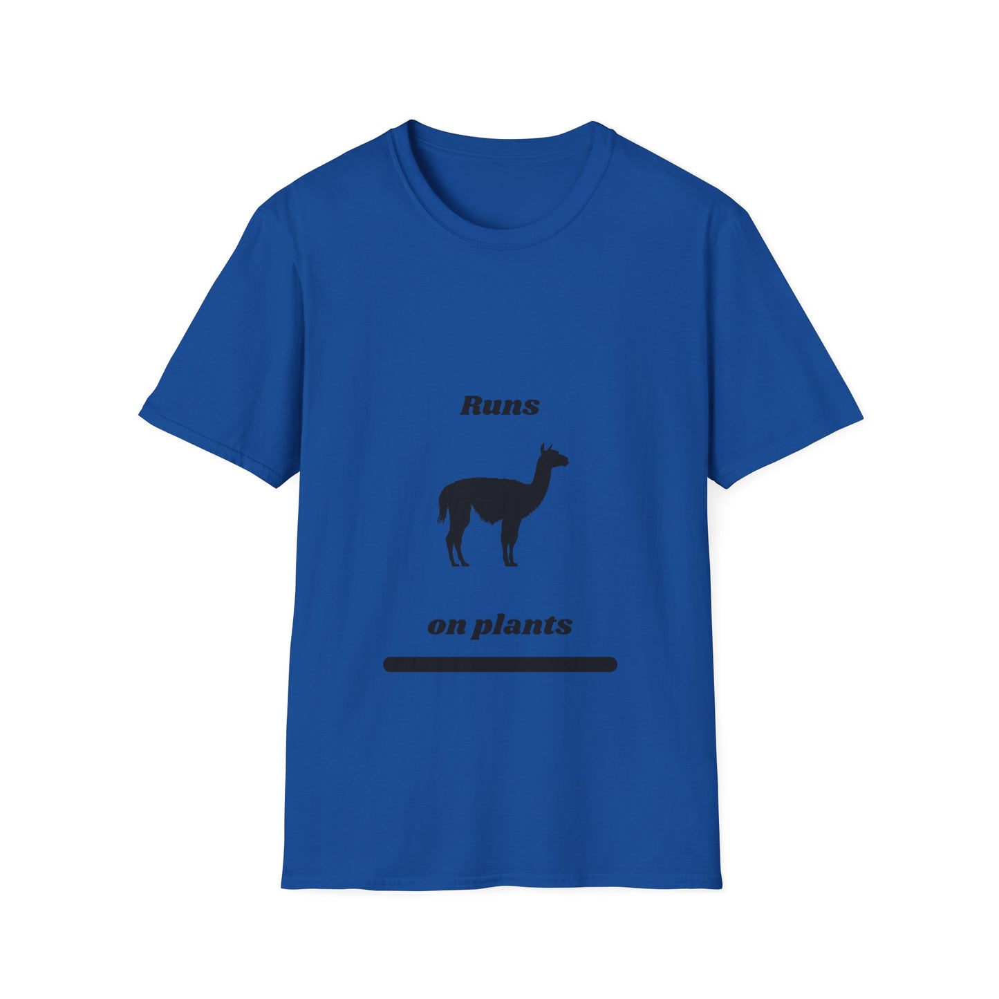 Runs on Plants T-Shirt | Llama