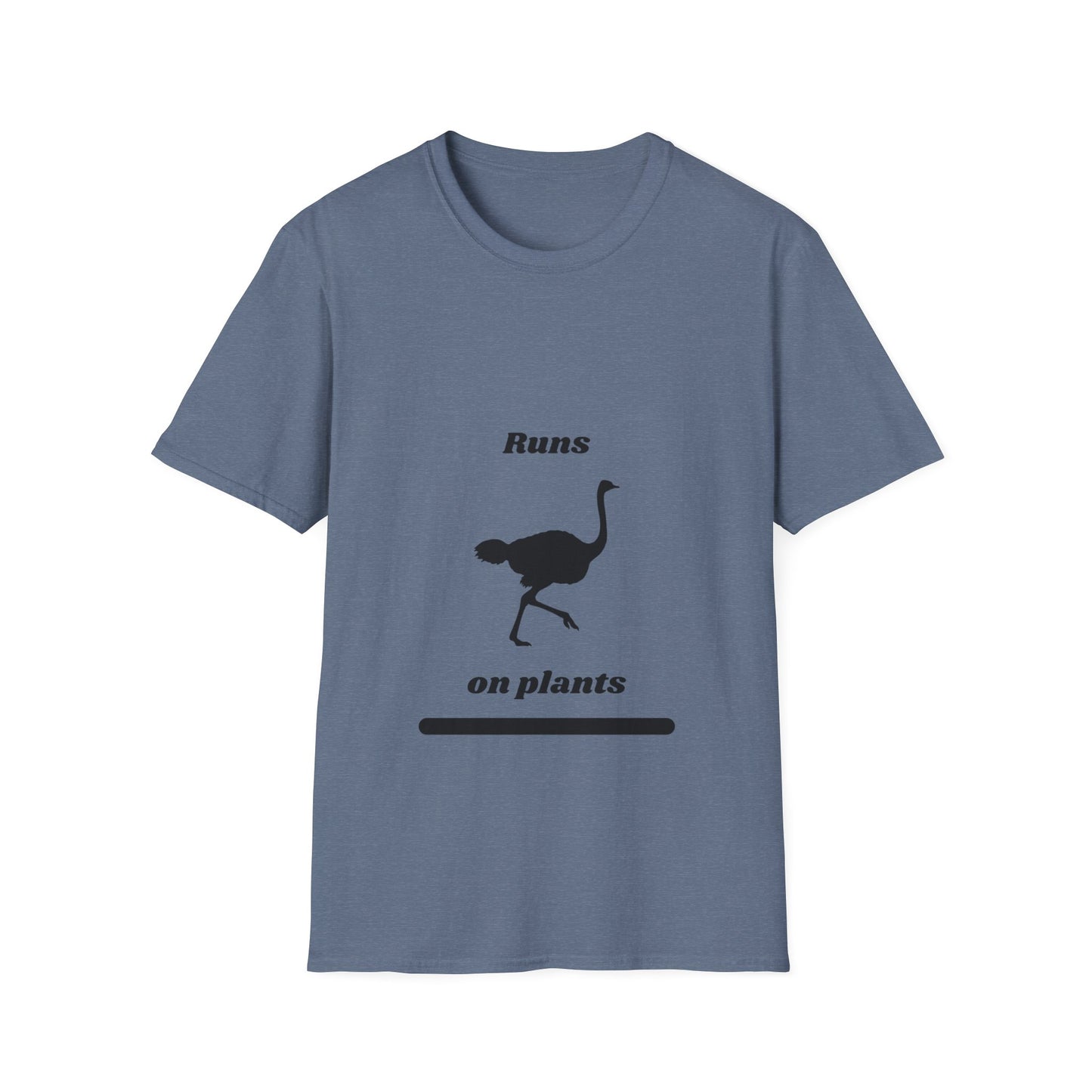 Runs on Plants T-Shirt | Ostrich