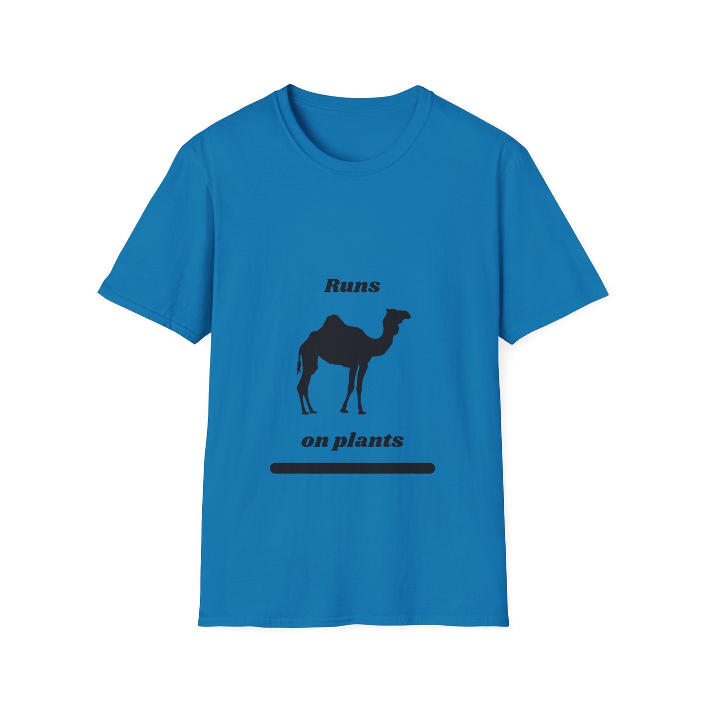 Runs on Plants T-Shirt | Camel