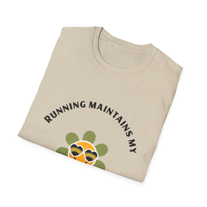 Running maintains my sunny personality T-Shirt