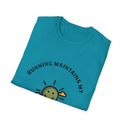 Running maintains my sunny personality T-Shirt