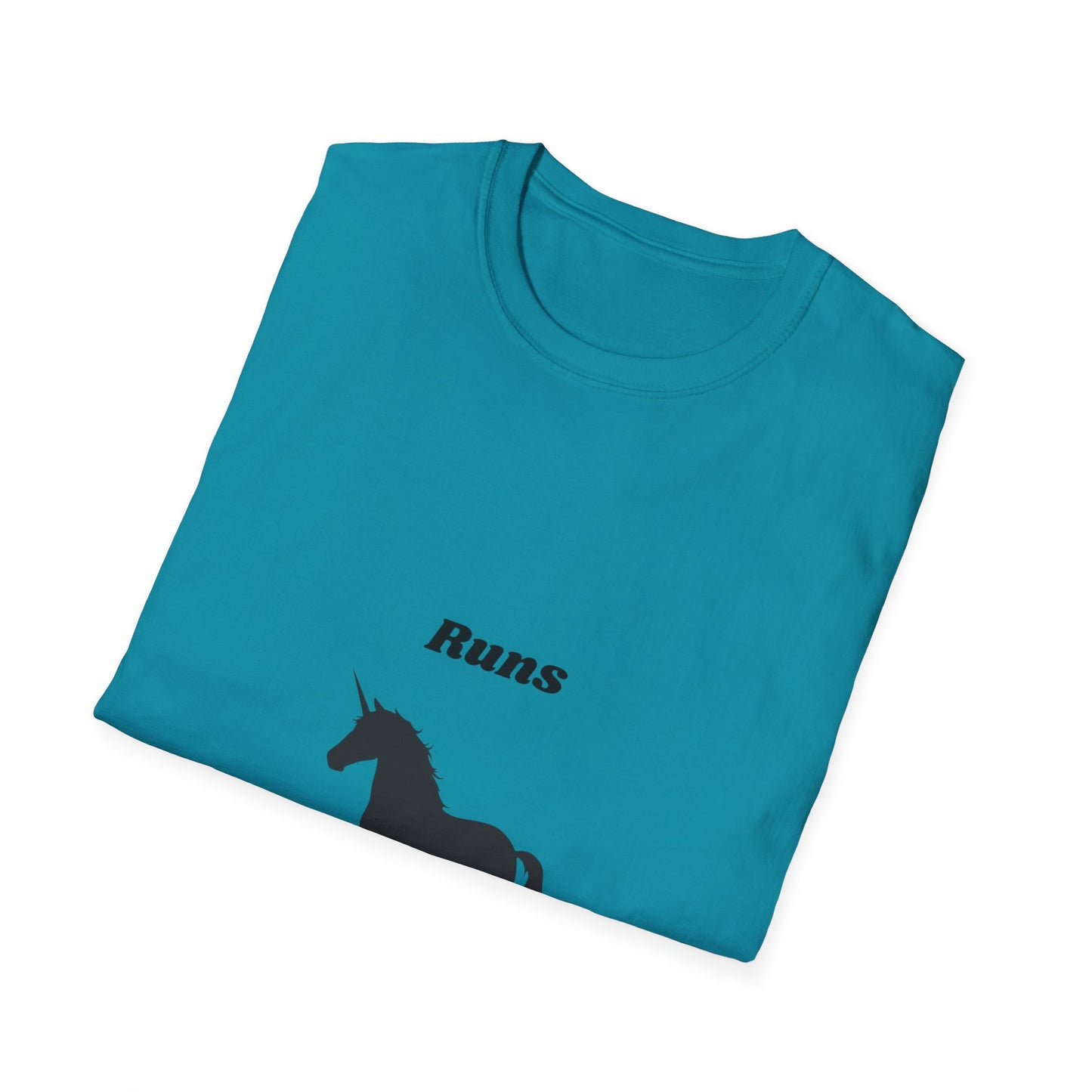 Runs on Plants T-Shirt | Unicorn
