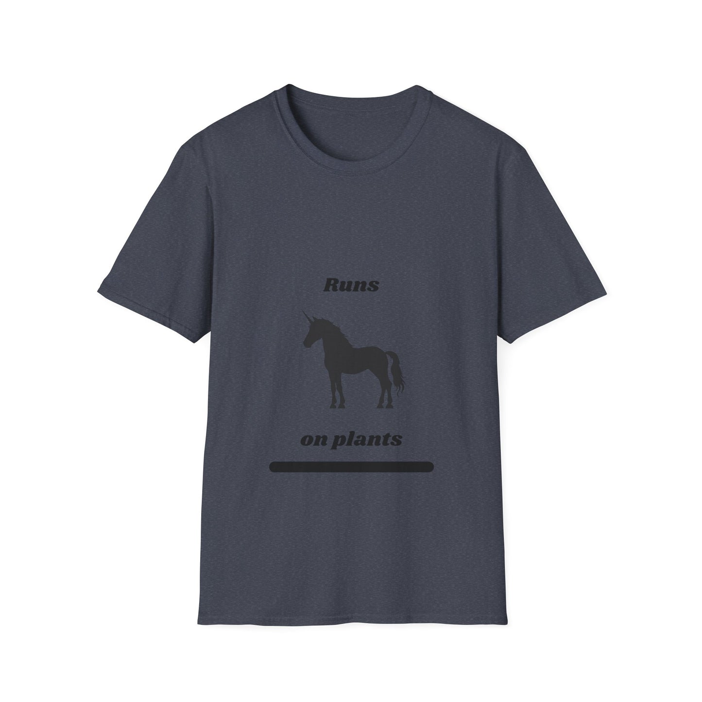 Runs on Plants T-Shirt | Unicorn