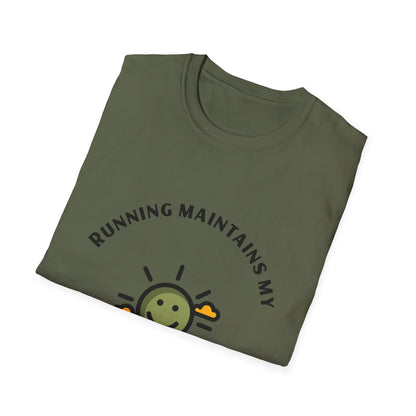 Running maintains my sunny personality T-Shirt