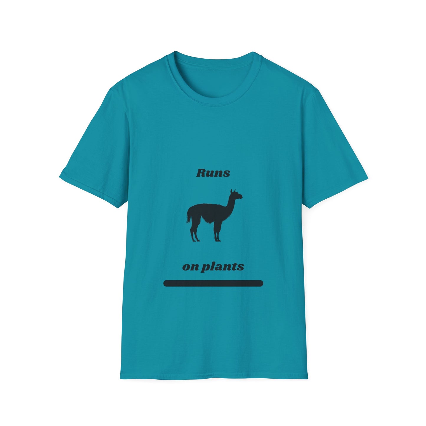 Runs on Plants T-Shirt | Llama