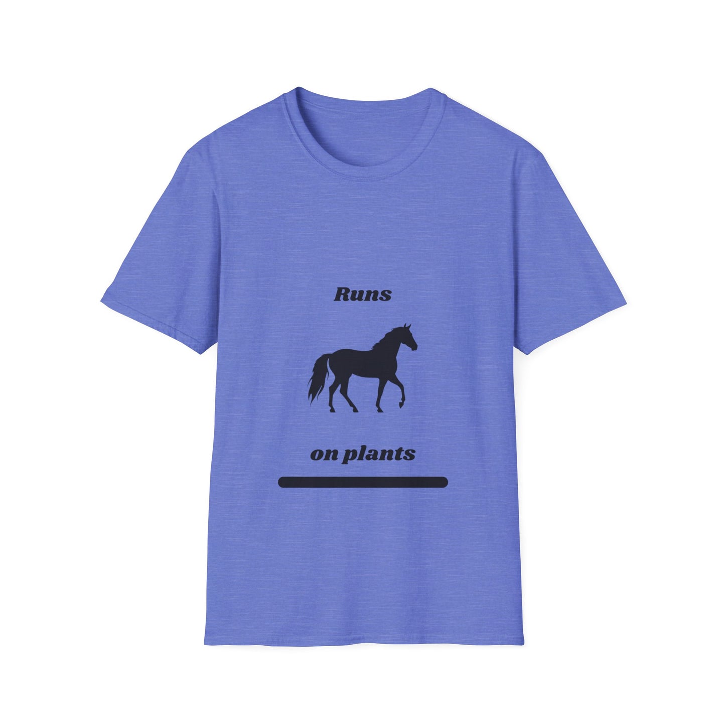 Runs on Plants T-Shirt | Horse