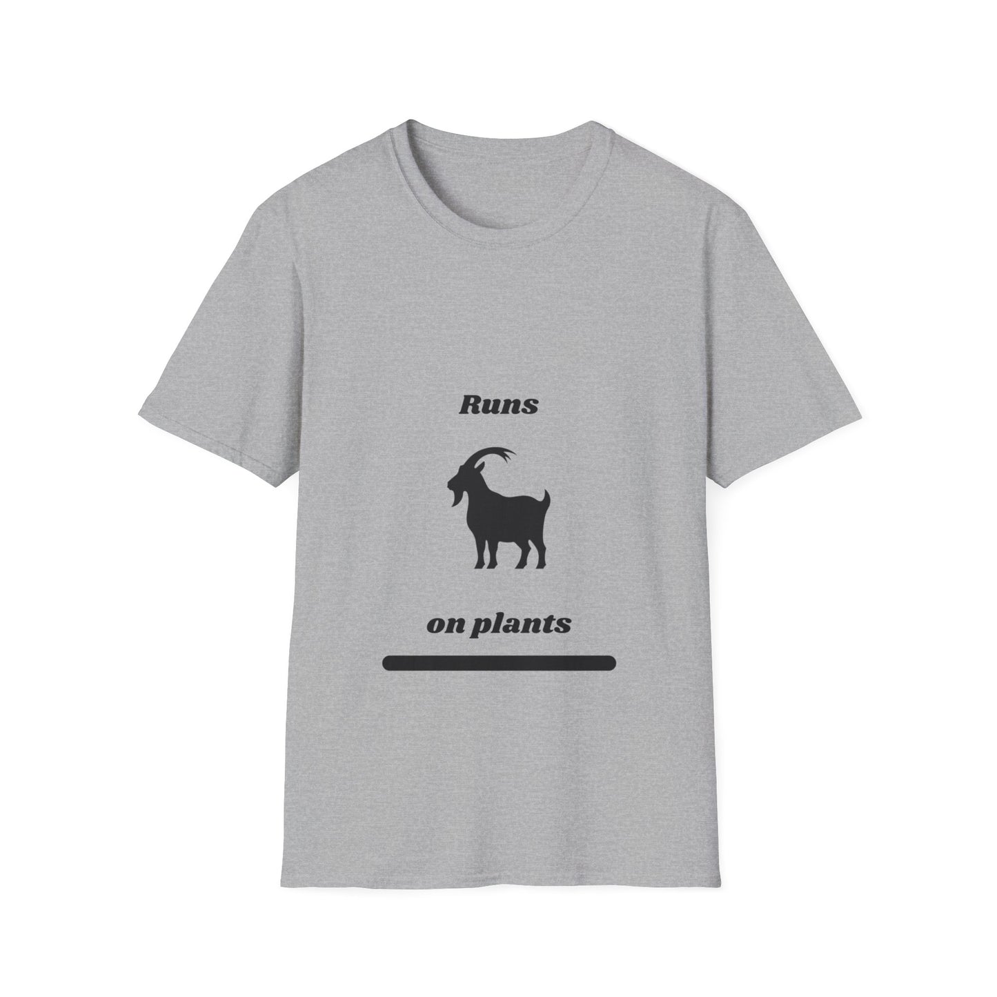 Runs on Plants T-Shirt | Mtn. Goat