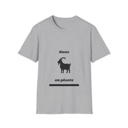 Runs on Plants T-Shirt | Mtn. Goat