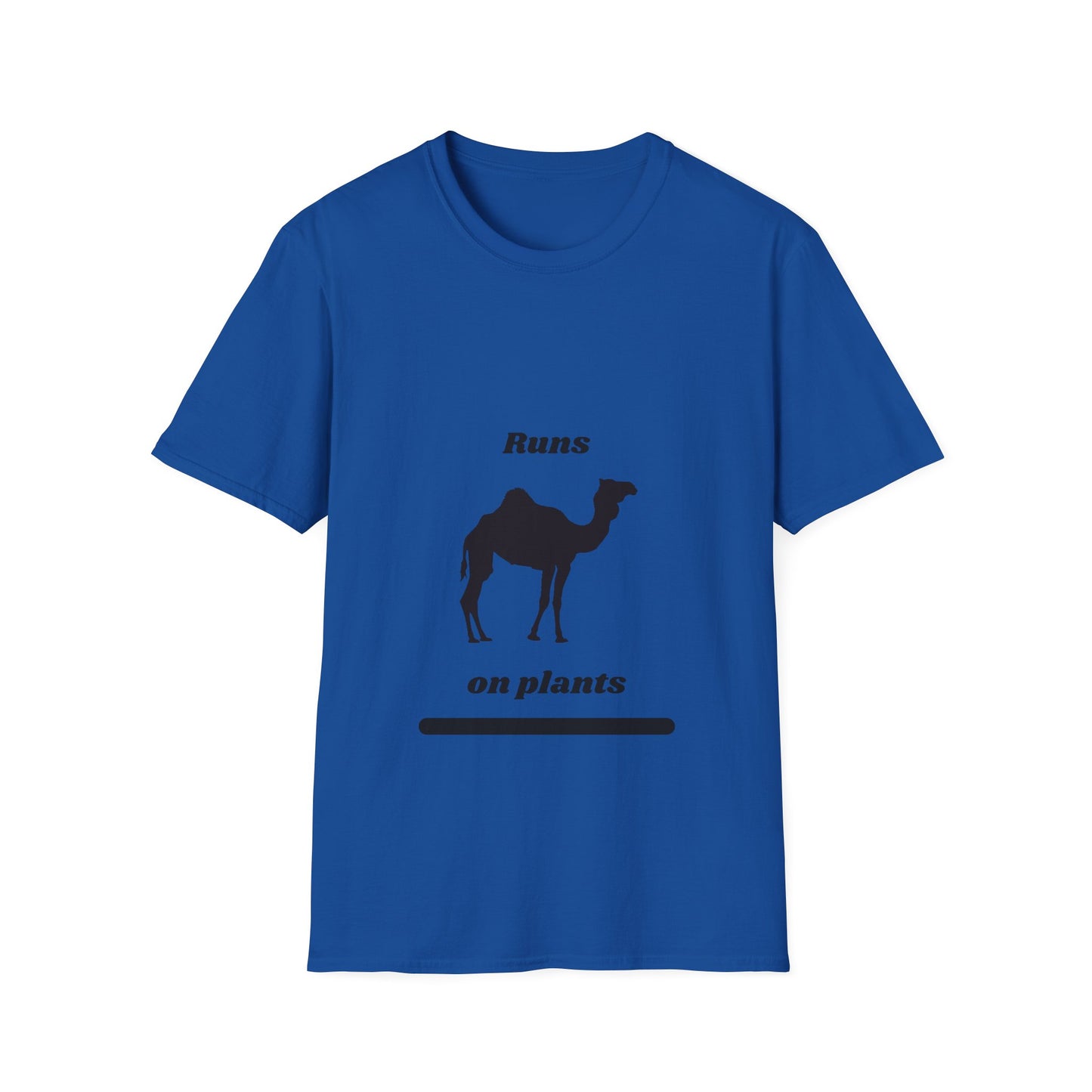 Runs on Plants T-Shirt | Camel