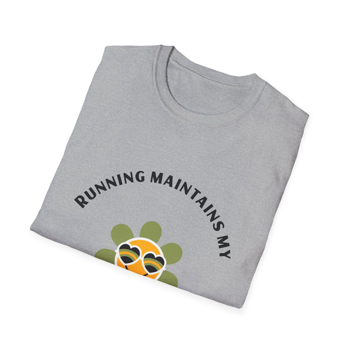 Running maintains my sunny personality T-Shirt